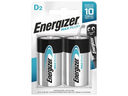 bateria energizer alkaline max plus d lr20 2ks