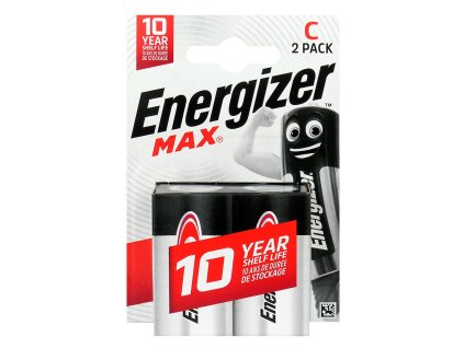 bateria energizer alkaline max c lr14 2ks