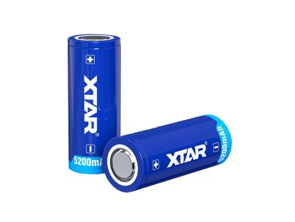 Batéria XTAR 26650 7A, 5200mAh Li-ion 3,6V s ochranou