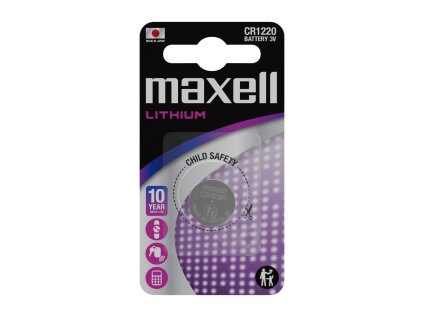 bateria maxell lithium cr1220 1ks 2
