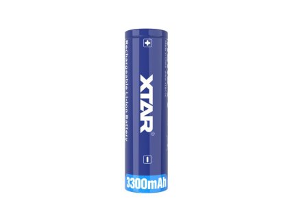 bateria xtar 18650 3300mah li ion 3 7v s ochrannym obvodom