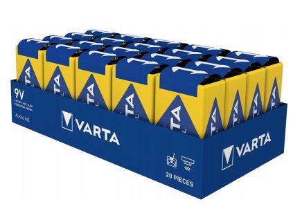 bateria varta industrial pro 4022 9v 6lr61 20ks