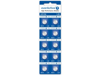 bateria everactive lr44 a76 ag13 v13ga 10ks