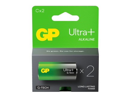 gp bateria ultra plus alkaline g tech c lr14 2ks