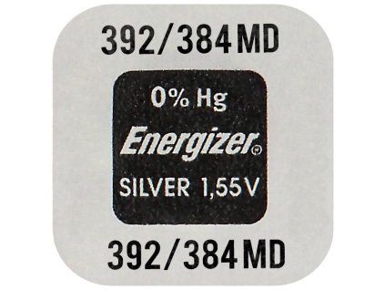 bateria energizer silver oxide 392 384 sr41w sr41sw 1ks
