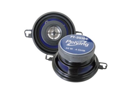 PEIYING 2-pásmový reproduktor do auta PY-3510C, 3,2", 1 pár