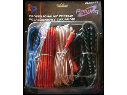 PEIYING kompletná sada káblov (LP-110A) k autozosilňovaču