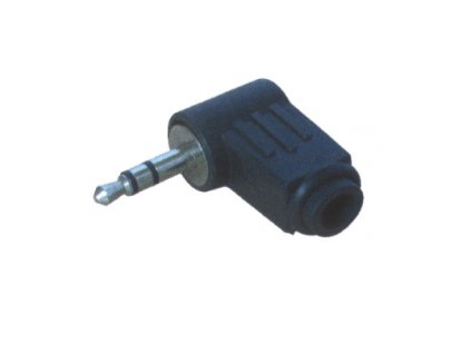 REBEL JACK konektor stereo 3,5mm plastový uhlový