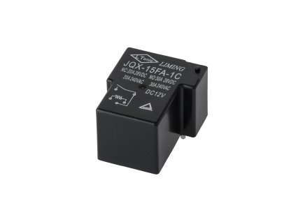 Relé JQX-15FA-1C, 12V, 30A