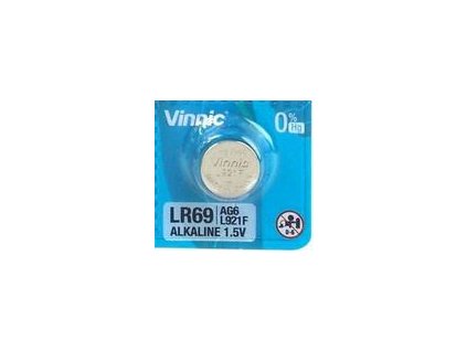 Batéria VINNIC alkaline AG6 / LR69 / LR920 / G6, 1ks