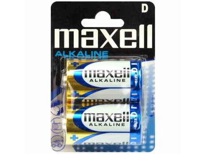 bateria maxell alkaline d lr20 2ks blister