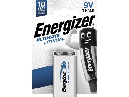 bateria energizer ultimate lithium la522 6f22 9v 1ks