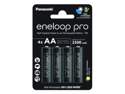 bateria panasonic eneloop pro aa 4ks najnovsia generacia min 2500mah