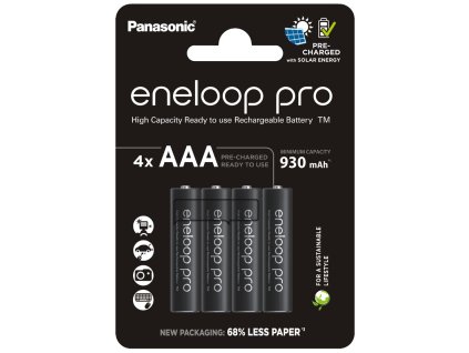 bateria panasonic eneloop pro aaa 4ks najnovsia generacia min 930mah