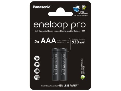 bateria panasonic eneloop pro aaa 2ks najnovsia generacia min 930mah