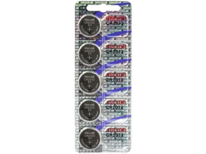 Batéria MAXELL Lithium CR2032, 5ks
