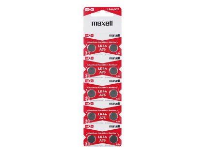 bateria maxell alkaline lr44 a76 ag13 v13ga