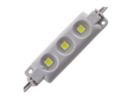 LED modul, 3x1 SMD 5050, 0,76W, studený biely