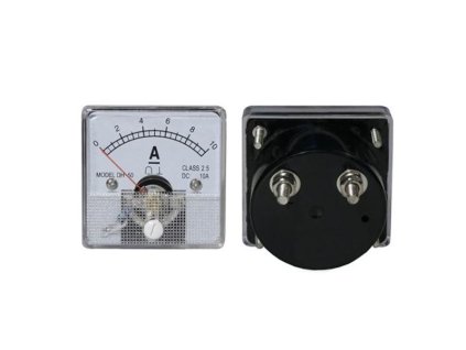 XTREME analógový ampérmeter, 10A DC s bočníkom