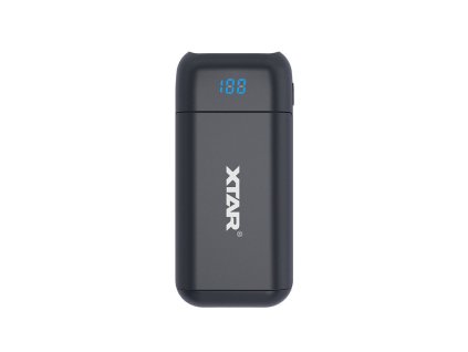 XTAR PB2S nabíjačka a Power bank iba pre nechránené Li-ion 3,6/ 3,7V akumulátory