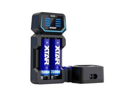 XTAR D2 inteligentná nabíjačka pre LI-ion akumulátory