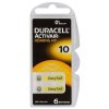 Batéria DURACELL ActivAir / EASYTAB 10 / DA10 / HA10 do naslúchadla 6ks