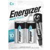 bateria energizer alkaline max plus c lr14 2ks