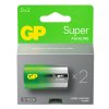 gp bateria super alkaline g tech d lr20 2ks