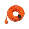 BLOW PR-160 predlžovací kábel 20m, 3 x 1,5mm², oranžová