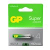 gp bateria super alkaline g tech aaa lr03 4ks