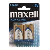 bateria maxell alkaline 6lr61 9v 2ks