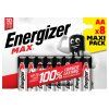 bateria energizer alkaline max aa lr6 8ks