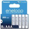 bateria panasonic eneloop aaa 800mah generacia 2022 eco pack 8ks