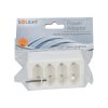 SOLIGHT rozbočka, 4x 2,5A, biela