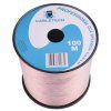 CABLETECH dvojlinka 2 x 0,75mm², transparentná, 100m, Cu + Al