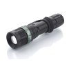 SOLIGHT kovové svietidlo, 3W CREE LED, čierne, fokus, 3x AAA
