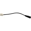 SOLIGHT napájací konektor pre LED pásy, 5,5 mm zdierka - 10mm zacvakávací konektor, balenie 1ks, sáčok