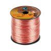 cabletech dvojlinka 2 x 0 5mm transparentna 100m cu