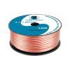 cabletech dvojlinka 2 x 1mm transparentna 10m cu al