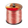 cabletech dvojlinka 2 x 1mm transparentna 100m cu ofc