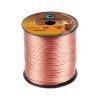 cabletech dvojlinka 2 x 2mm transparentna 100m cu