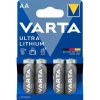 Batéria VARTA Ultra Lithium AA / L91, 4ks