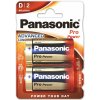 Batéria PANASONIC Pro Power alkaline D / LR20, 2ks