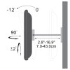 STELL SHO 2050 slim držiak LCD 30-50''