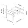 STELL SHO 2050 slim držiak LCD 30-50''