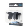 Peiying nabíjačka do auta 2xUSB 3,1A + autozásuvka, panelová