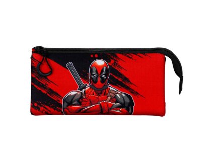 Marvel Deadpool – Trojité školní pouzdro Plus Bad
