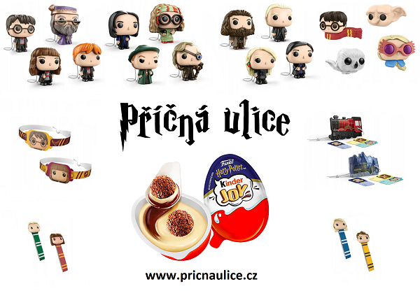 Kinder Joy Harry Potter, Funko - Příčná ulice