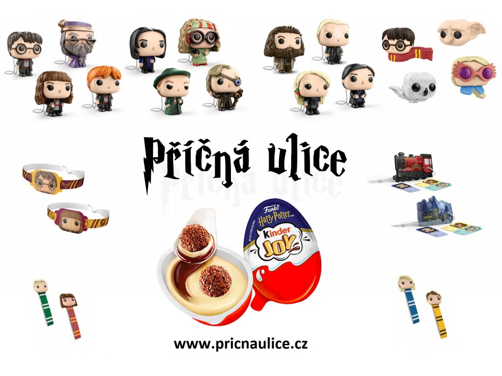 Kinder Joy Harry Potter, Funko - Příčná ulice