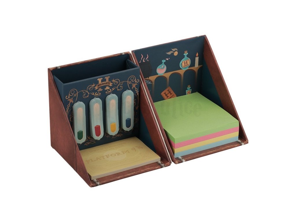 1602 Poznámkový set (krabička s lístečky), Harry Potter